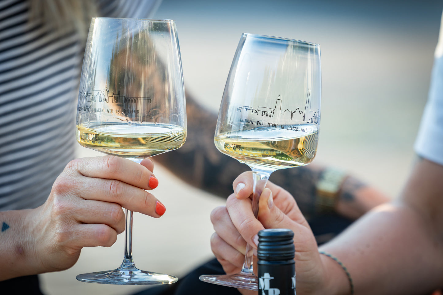 Bielefeld-Weinglas "Skyline"