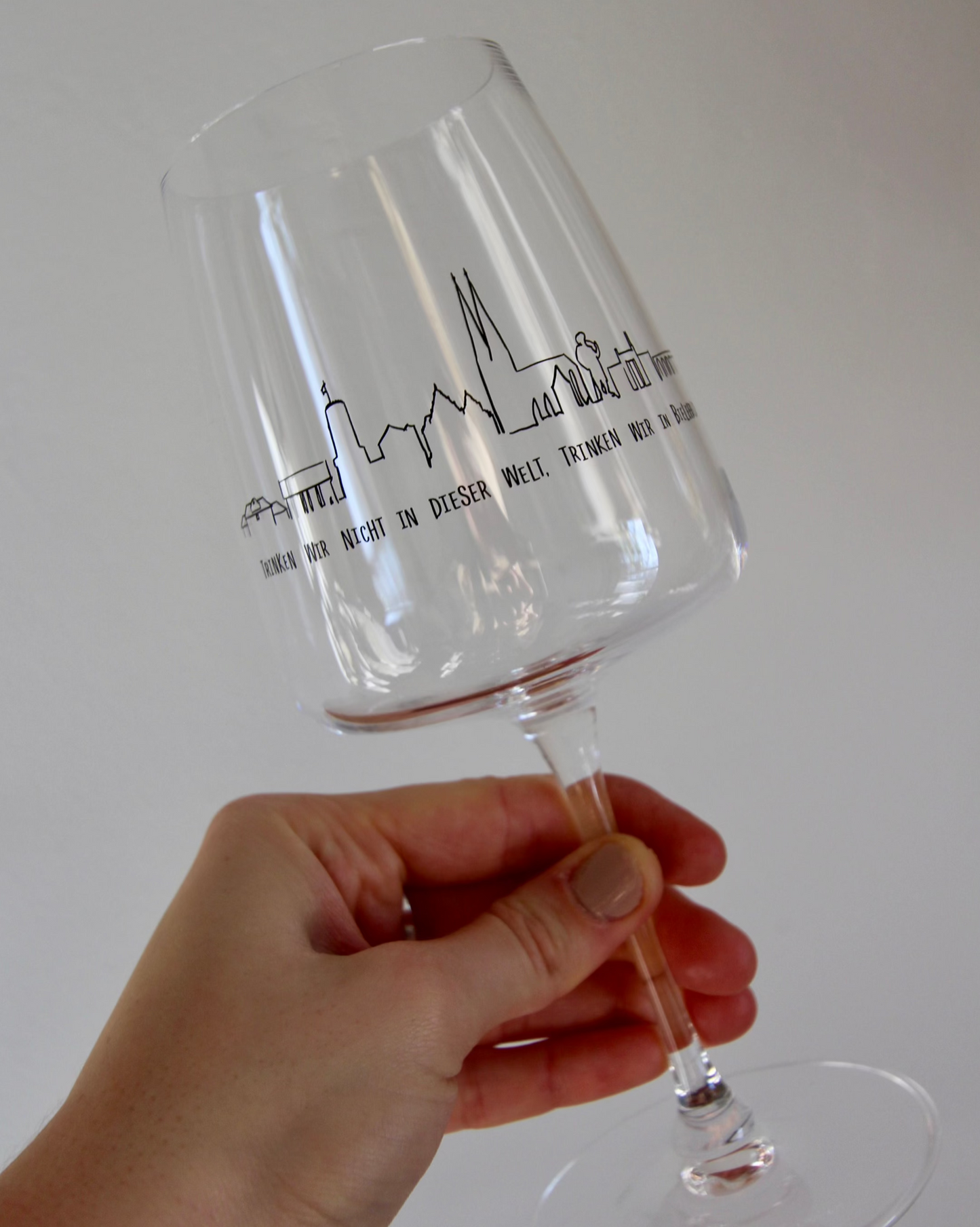 Bielefeld-Weinglas "Skyline"