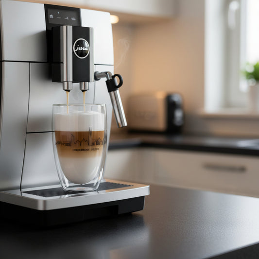 Bielefeld-Kaffeeglas "Skyline"