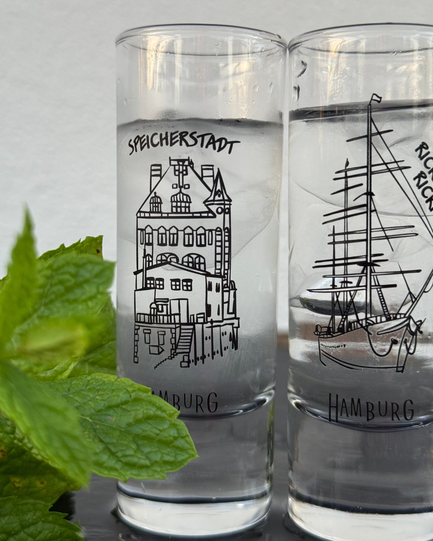 Hamburg-Schnapsgläser